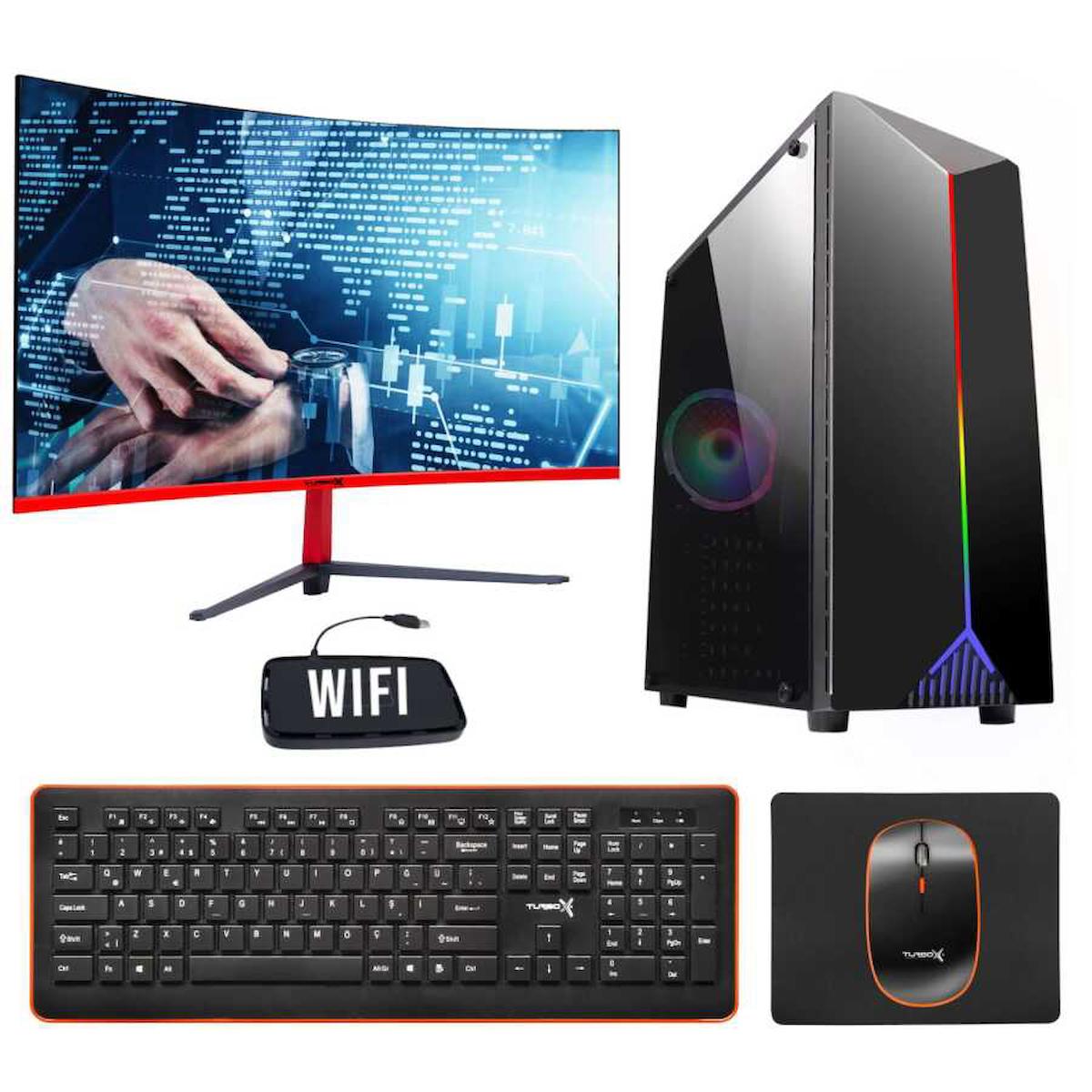 Turbox Tx2250 Harici Radeon R5 230 Ekran Kartlı Intel Core i5 10400F 16 GB Ram DDR4 512 GB SSD Mid Tower
 FreeDos Masaüstü Bilgisayar