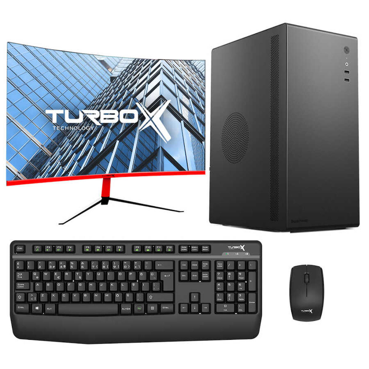 Turbox Tx3797 Paylaşımlı HD Graphics Ekran Kartlı Intel Core i5 2400 8 GB Ram DDR3 512 GB SSD Mid Tower
 FreeDos Masaüstü Bilgisayar