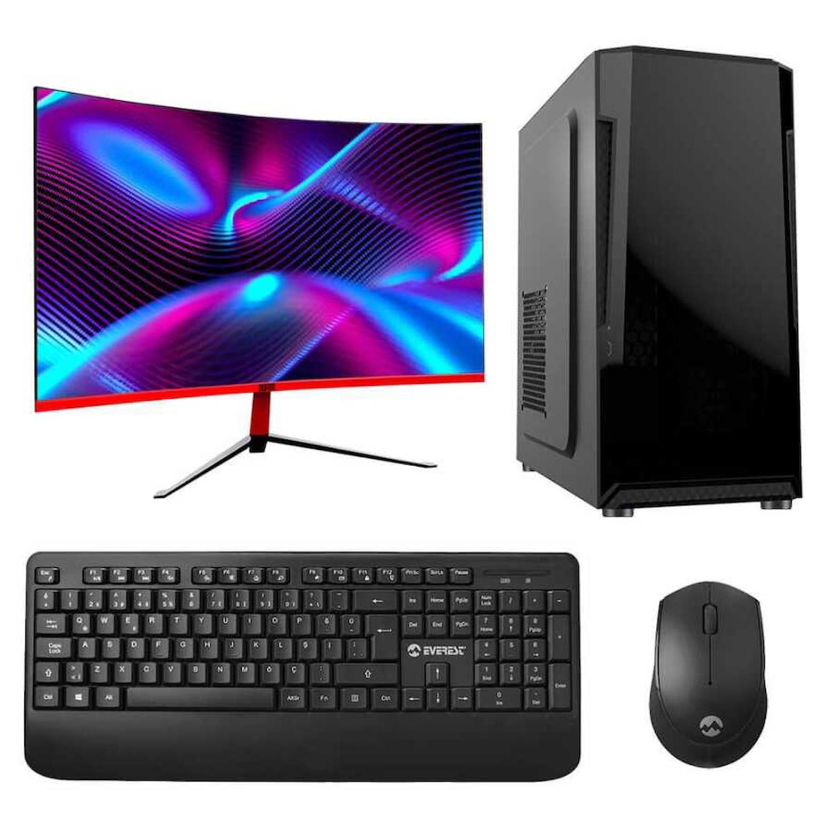 Turbox Tx2948 Paylaşımlı HD Graphics Ekran Kartlı Intel Core i3 6100 16 GB Ram DDR4 512 GB SSD Mid Tower
 FreeDos Masaüstü Bilgisayar
