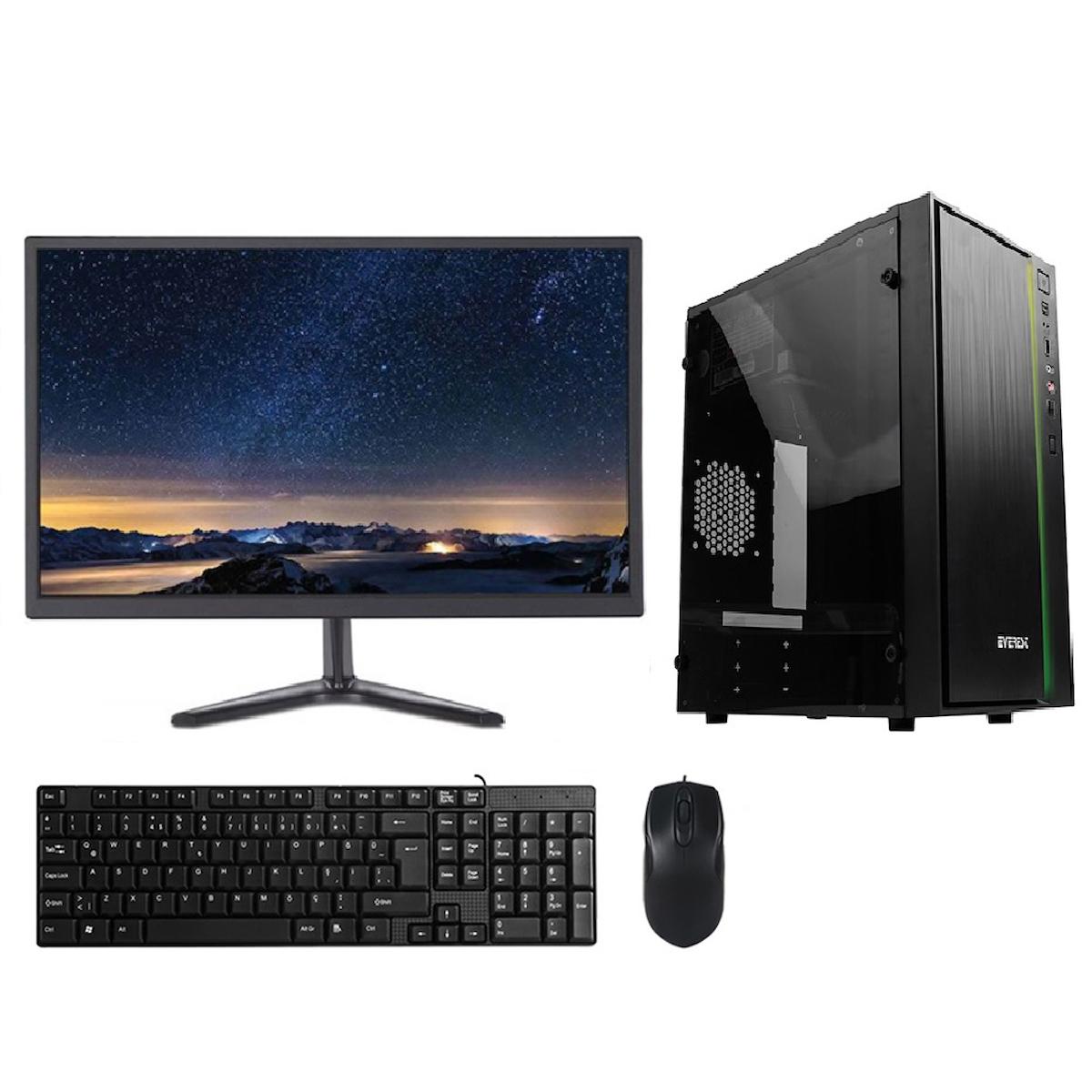 Avantron AV5800 Harici Radeon R7 240 Ekran Kartlı AMD Ryzen 3 i5 2400 8 GB Ram DDR3 128 GB SSD Mid Tower Windows 10 Pro Masaüstü Bilgisayar
