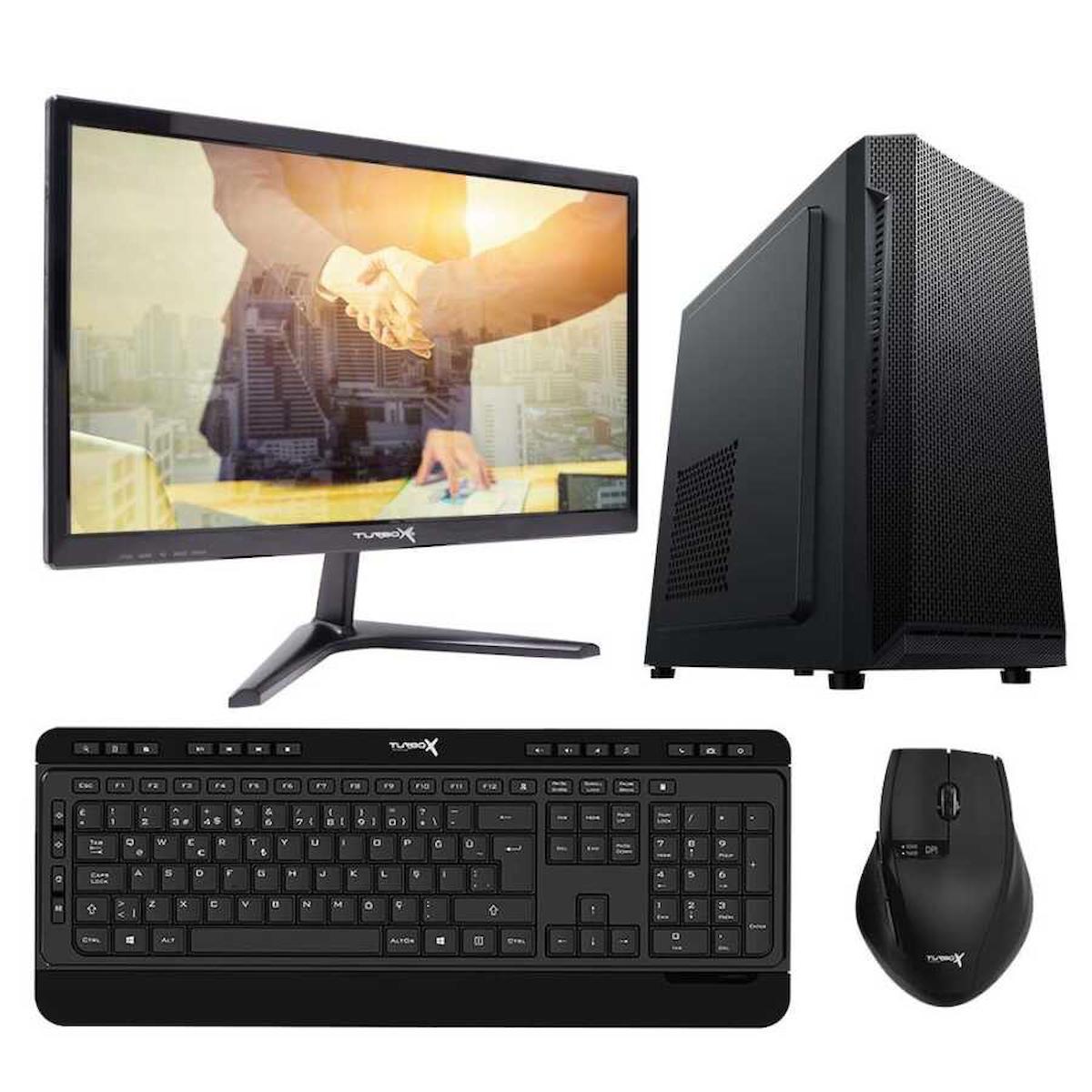 Turbox Tx1138 Paylaşımlı HD Graphics Ekran Kartlı Intel Core i5 2400 8 GB Ram DDR3 256 GB SSD Mid Tower
 FreeDos Masaüstü Bilgisayar
