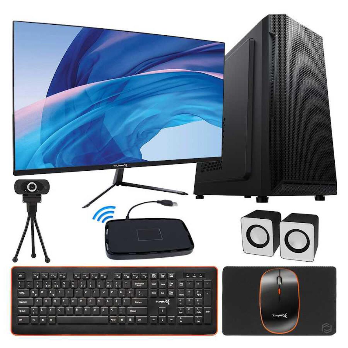 Turbox Tx1380 Paylaşımlı HD Graphics Ekran Kartlı Intel Core i5 3470 8 GB Ram DDR3 256 GB SSD Mid Tower
 FreeDos Masaüstü Bilgisayar
