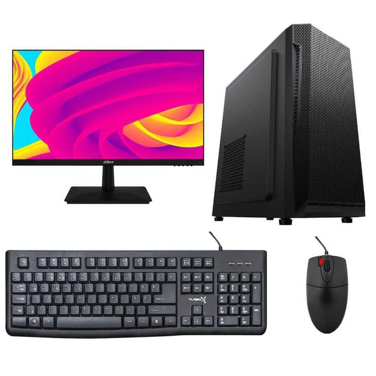 Turbox Tx3242 Paylaşımlı HD Graphics Ekran Kartlı Intel Core i3 4130 8 GB Ram DDR3 512 GB SSD Mid Tower
 FreeDos Masaüstü Bilgisayar