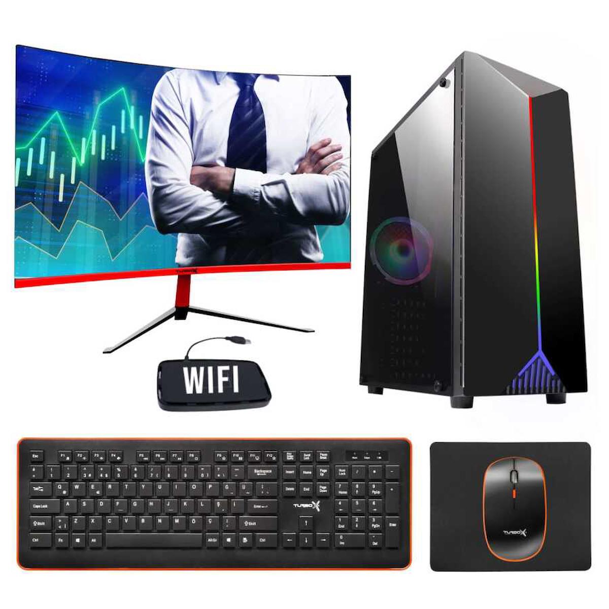 Turbox Tx2252 Harici Radeon R5 230 Ekran Kartlı Intel Core i5 11400F 8 GB Ram DDR5 512 GB SSD Mid Tower
 FreeDos Masaüstü Bilgisayar