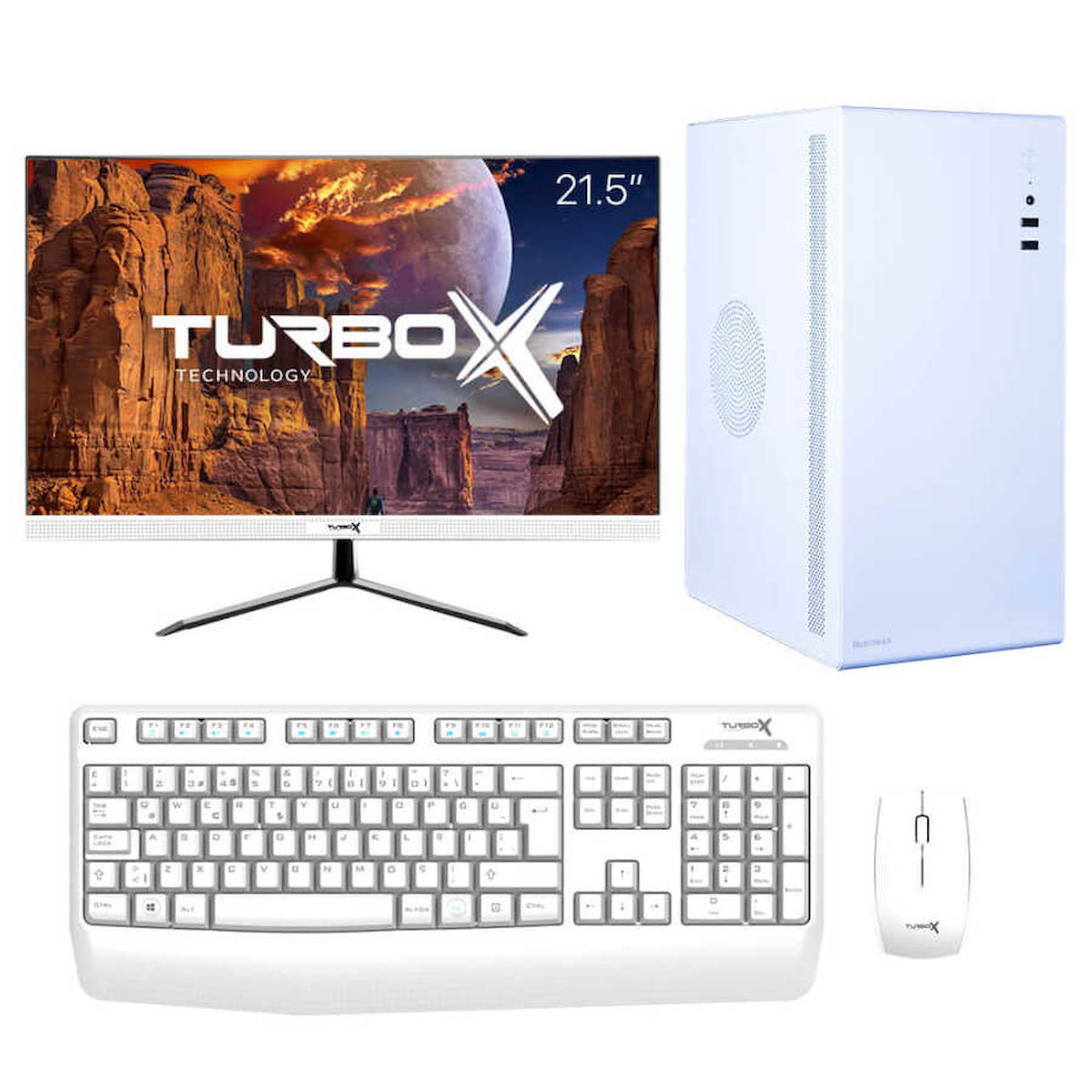 Turbox Tx3779 Paylaşımlı HD Graphics Ekran Kartlı Intel Core i5 2400 16 GB Ram DDR3 512 GB SSD Mid Tower
 FreeDos Masaüstü Bilgisayar