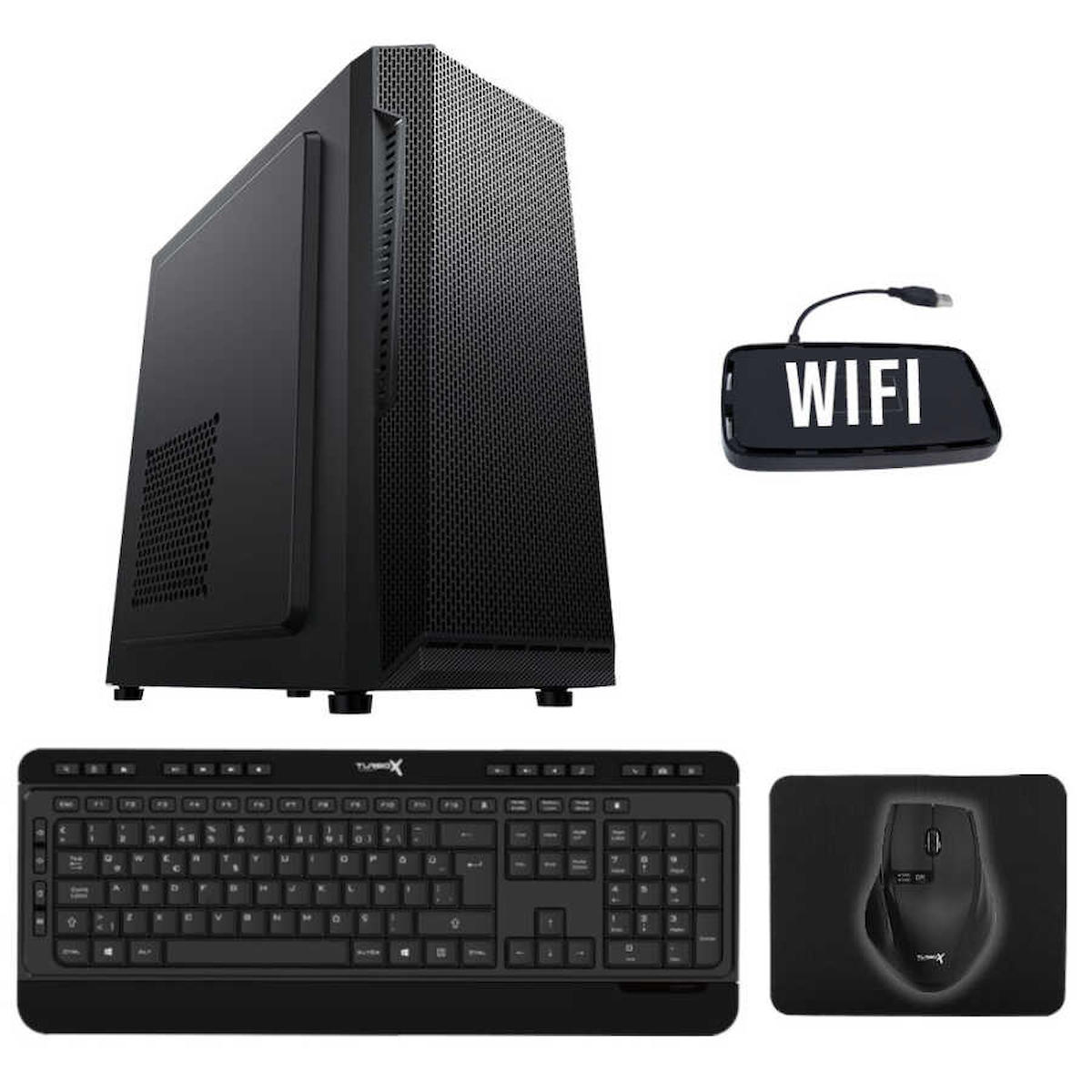 Turbox Tx1829 Paylaşımlı HD Graphics Ekran Kartlı Intel Pentium G4400 8 GB Ram DDR4 256 GB SSD Mid Tower
 FreeDos Masaüstü Bilgisayar