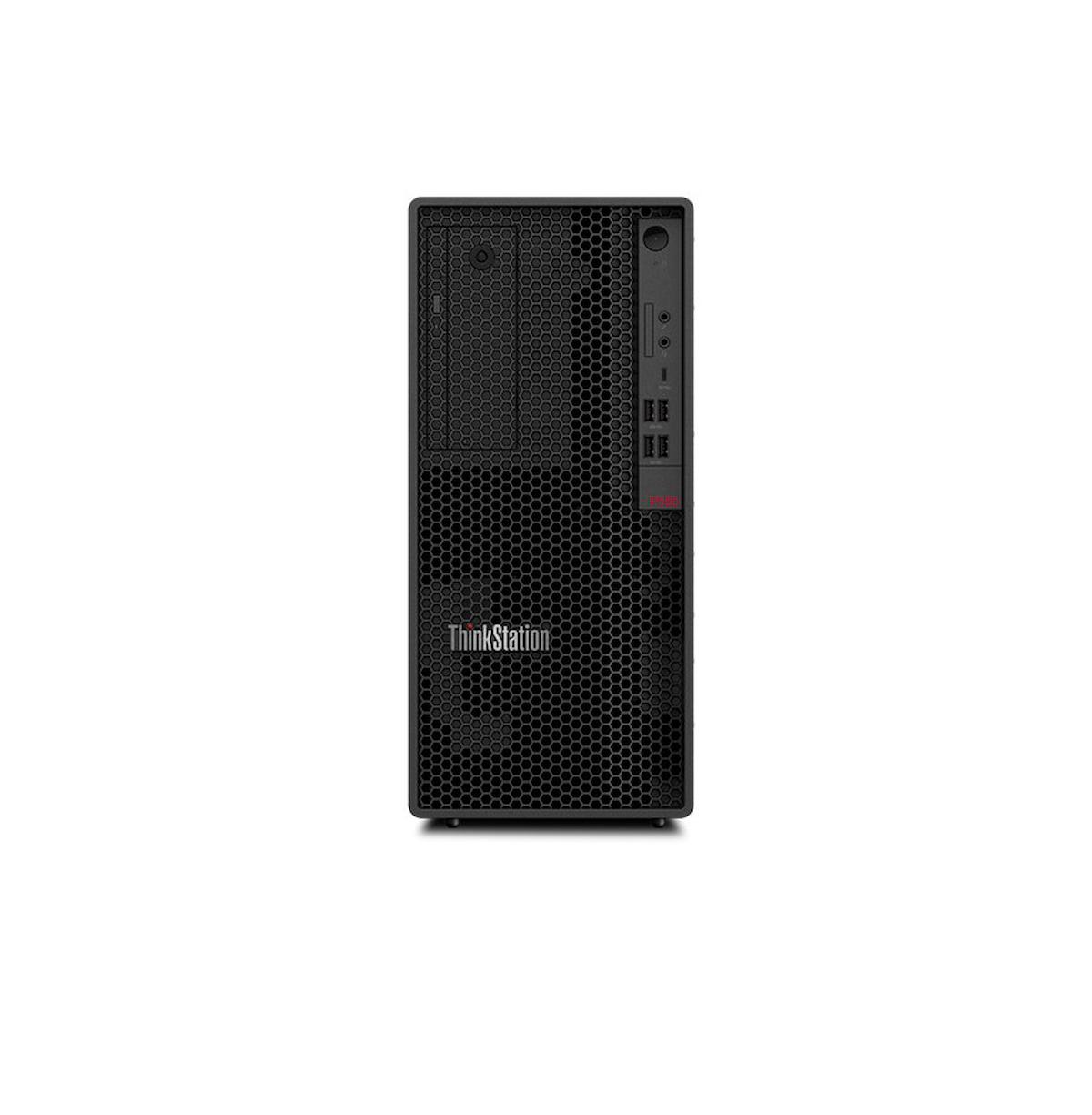 Lenovo DWS ThinkStation P350 Xeon Harici GeForce RTX 3060 Ekran Kartlı AMD Ryzen 7 Intel Xeon 48 GB Ram DDR4 256 GB SSD Mid Tower Windows 11 Pro Masaüstü Bilgisayar