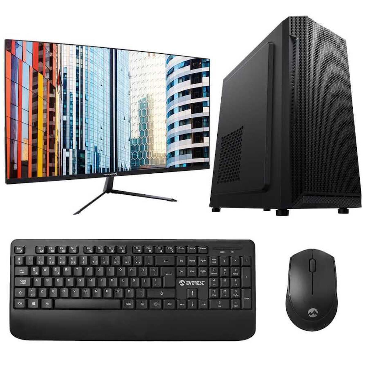 Turbox Tx924 Paylaşımlı HD Graphics Ekran Kartlı Intel Core i5 650 8 GB Ram DDR3 256 GB SSD Mid Tower
 FreeDos Masaüstü Bilgisayar