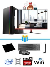 Ramtech Workforce OF710-331 Harici Radeon R5 230 Ekran Kartlı AMD Ryzen 9 i7-10700F 8 GB Ram DDR4 128 GB SSD Mid Tower
FreeDos Masaüstü Bilgisayar