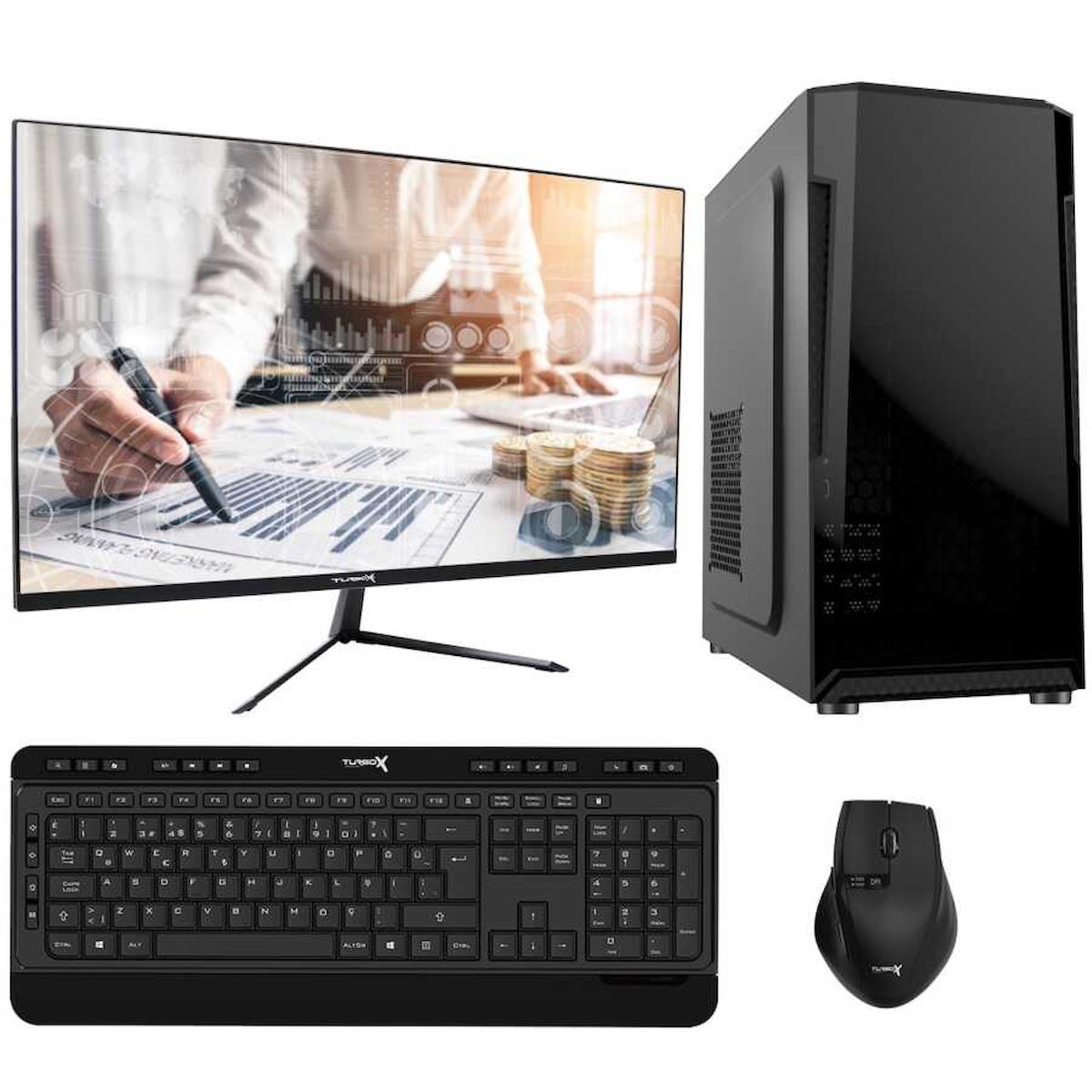 Turbox Tx1744 Paylaşımlı HD Graphics Ekran Kartlı Intel Core i7-3770S 8 GB Ram DDR3 256 GB SSD Mid Tower
 FreeDos Masaüstü Bilgisayar