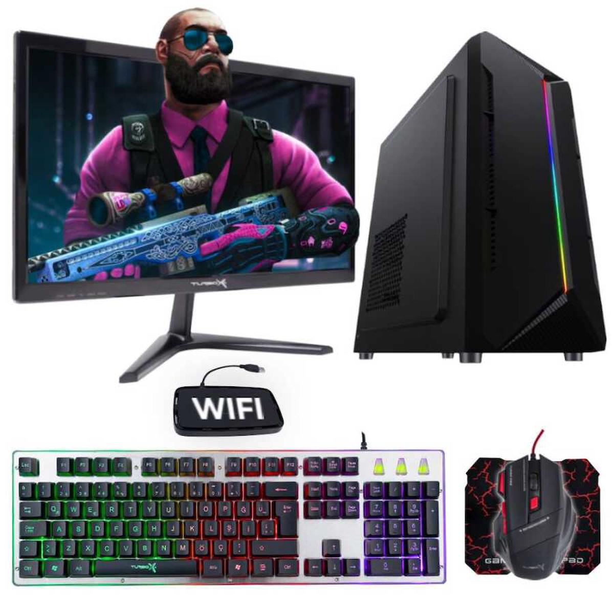 Turbox Tx1890 Harici Radeon R5 230 Ekran Kartlı Intel Core i7 860 8 GB Ram DDR3 256 GB SSD Mid Tower
 FreeDos Masaüstü Bilgisayar