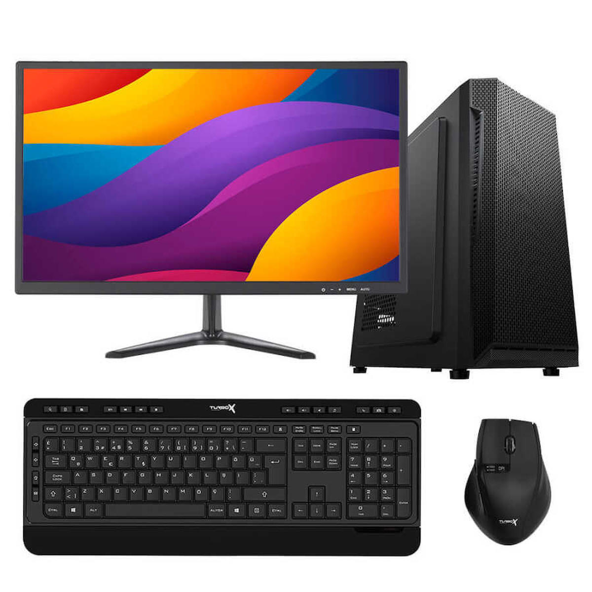 Turbox Tx873 Paylaşımlı HD Graphics Ekran Kartlı Intel Core i5 3470 8 GB Ram DDR3 128 GB SSD Mid Tower
 FreeDos Masaüstü Bilgisayar
