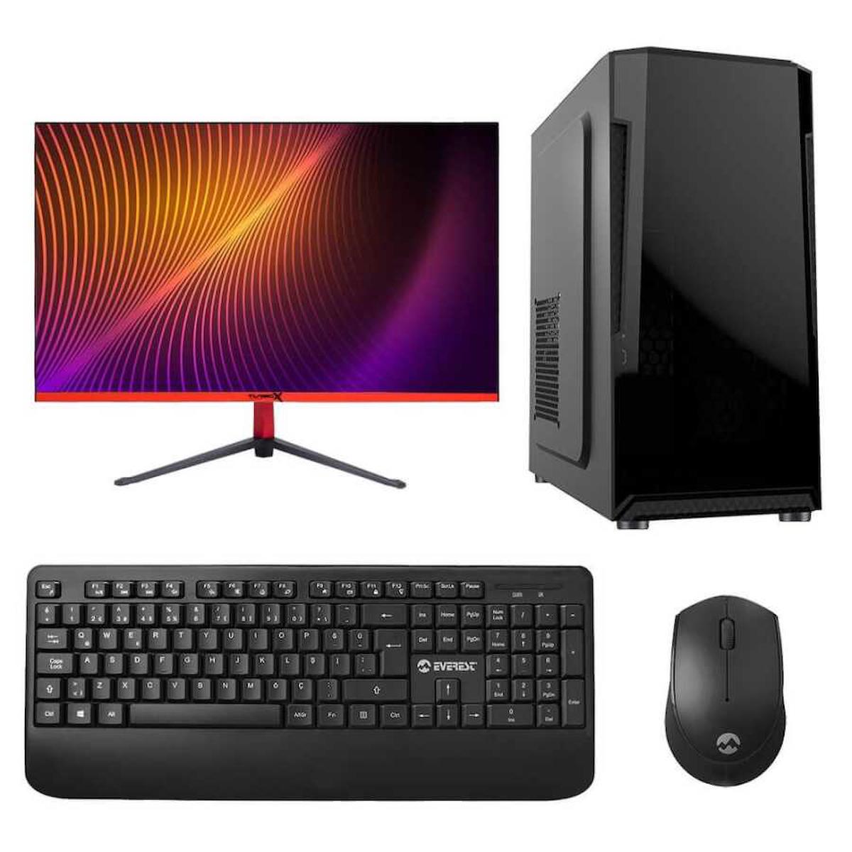 Turbox Tx2942 Paylaşımlı HD Graphics Ekran Kartlı Intel Core i3 6100 16 GB Ram DDR4 512 GB SSD Mid Tower
 FreeDos Masaüstü Bilgisayar