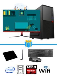 Ramtech Workforce OF710-334 Harici Radeon R5 230 Ekran Kartlı AMD Ryzen 9 i7-10700F 16 GB Ram DDR4 128 GB SSD Mid Tower
 FreeDos Masaüstü Bilgisayar
