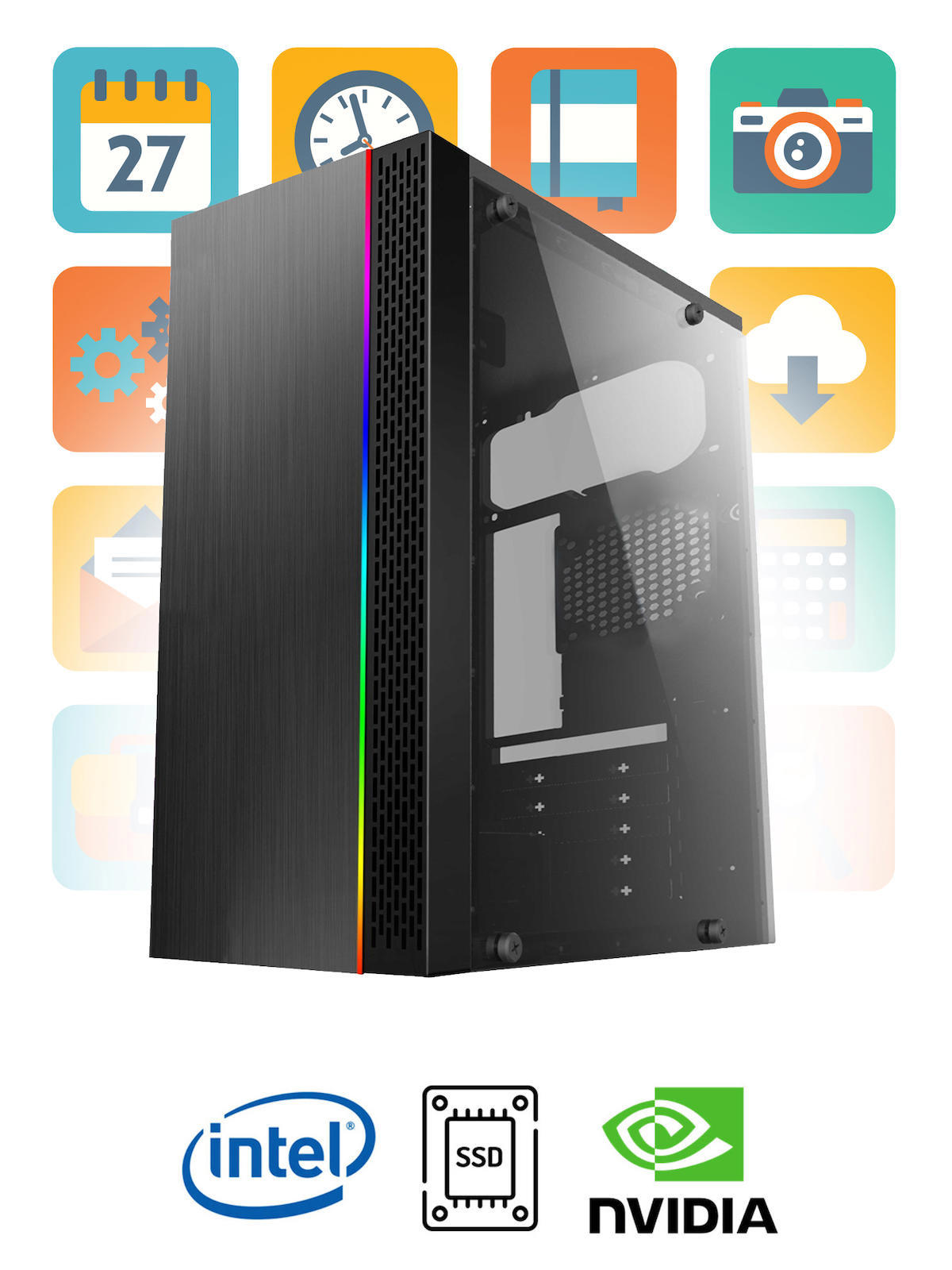 Ramtech Workforce WF311 Harici GeForce GT 740 Ekran Kartlı AMD Ryzen 9 X5660 32 GB Ram DDR3 256 GB SSD Mid Tower
FreeDos Masaüstü Bilgisayar