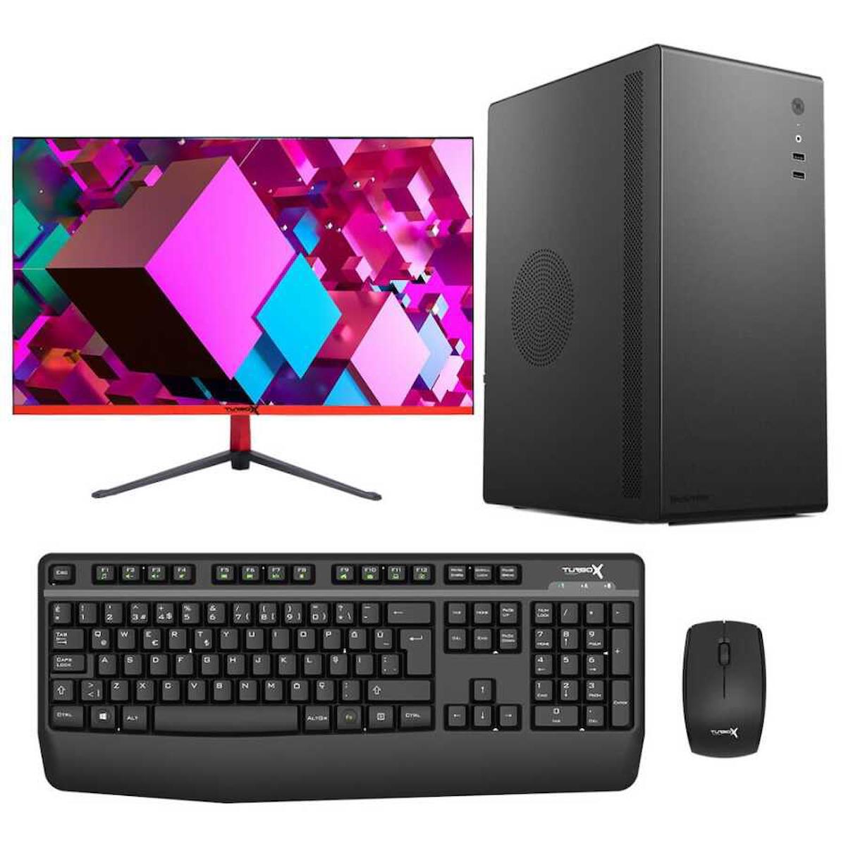Turbox Tx3416 Harici Radeon R5 230 Ekran Kartlı Intel Core i7-10700F 16 GB Ram DDR4 512 GB SSD Mid Tower
 FreeDos Masaüstü Bilgisayar