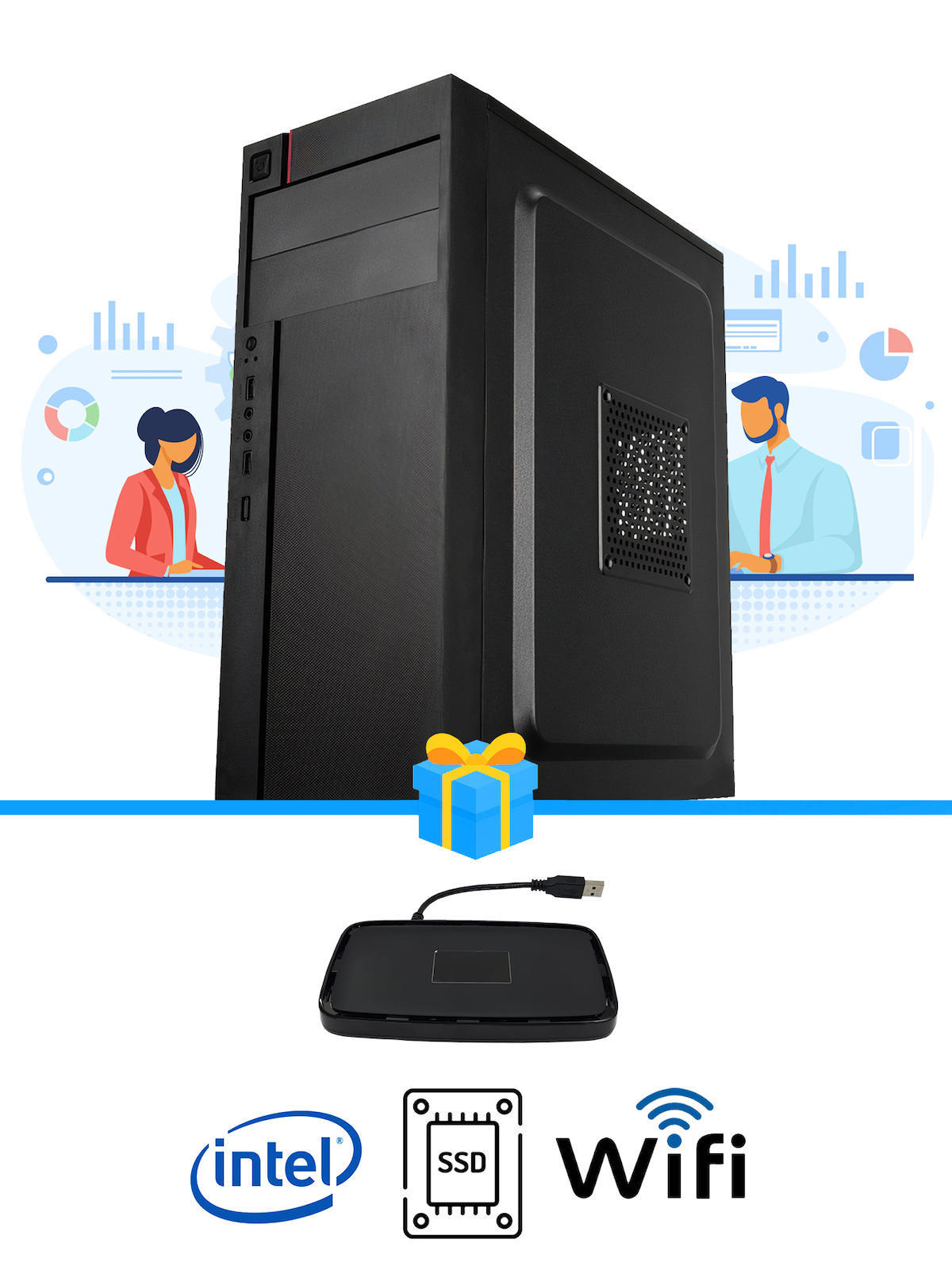 Ramtech Workforce WF256 AMD Ryzen 9 i5 680 4 GB Ram DDR3 128 GB SSD Mid Tower
FreeDos Masaüstü Bilgisayar