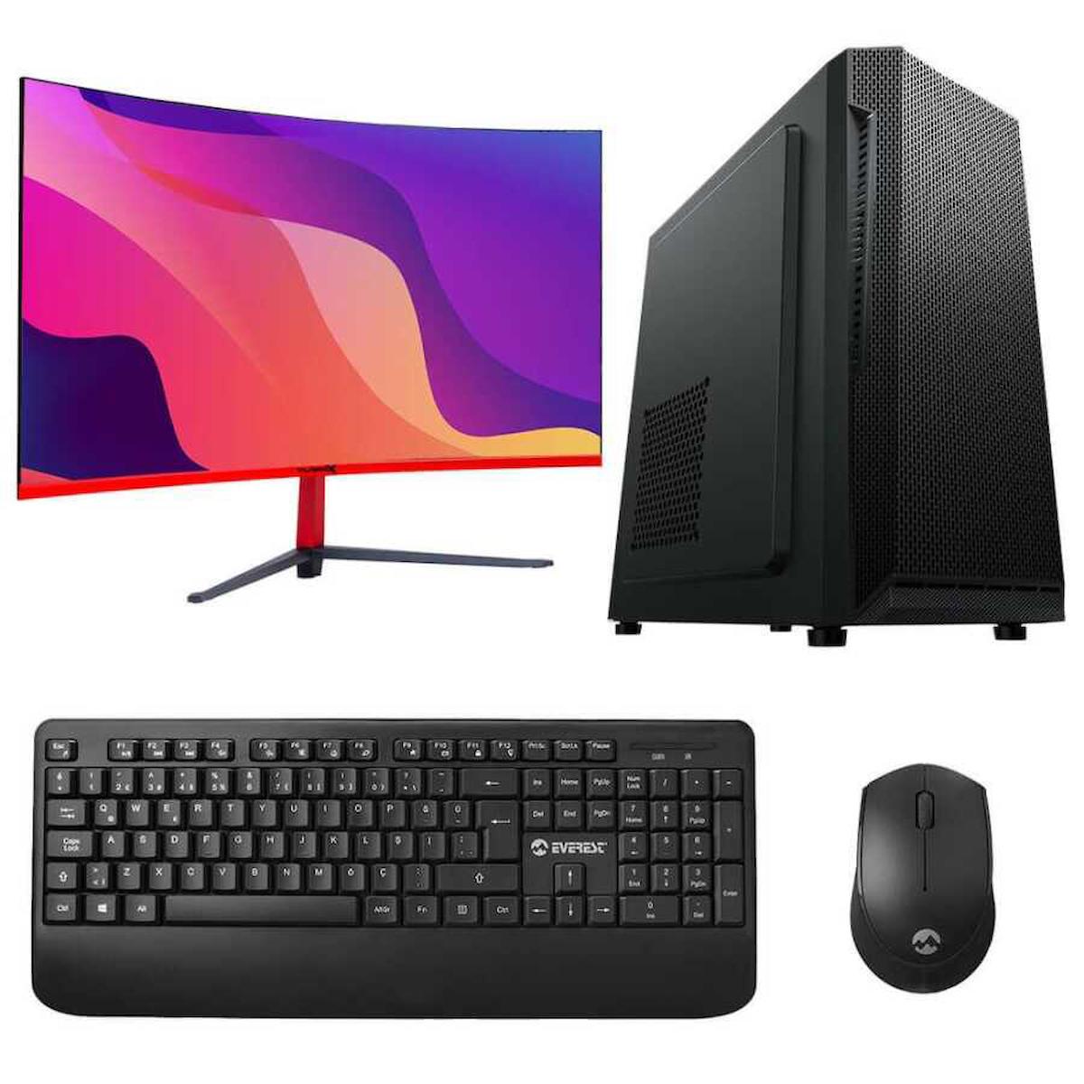 Turbox Tx2984 Paylaşımlı HD Graphics Ekran Kartlı Intel Core i3 6100 16 GB Ram DDR4 512 GB SSD Mid Tower
 FreeDos Masaüstü Bilgisayar