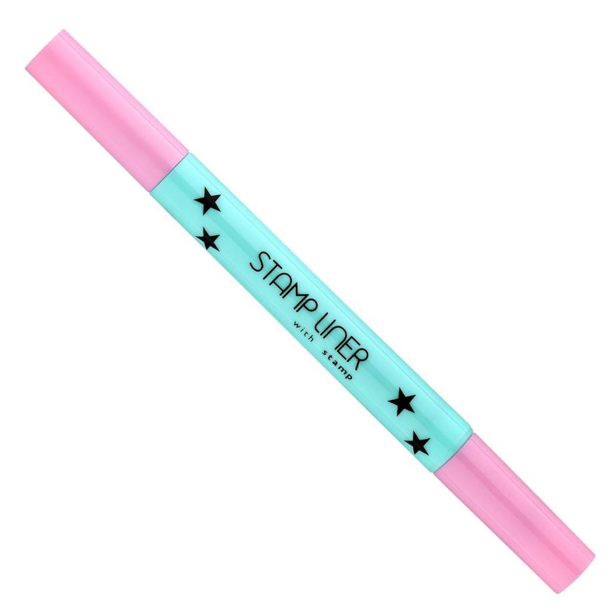 Lamel Cosmetics Çift Taraflı Suya Dayanıklı Mat 402 Siyah Kalem Eyeliner