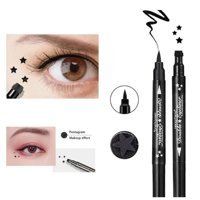 Lesvip's Çift Taraflı Suya Dayanıklı Mat Siyah Kalem Eyeliner