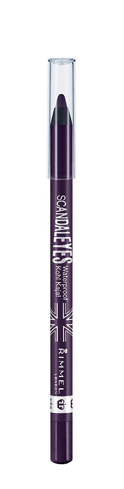 Rimmel London Suya Dayanıklı Mat Mor Kalıcı Kalem Eyeliner