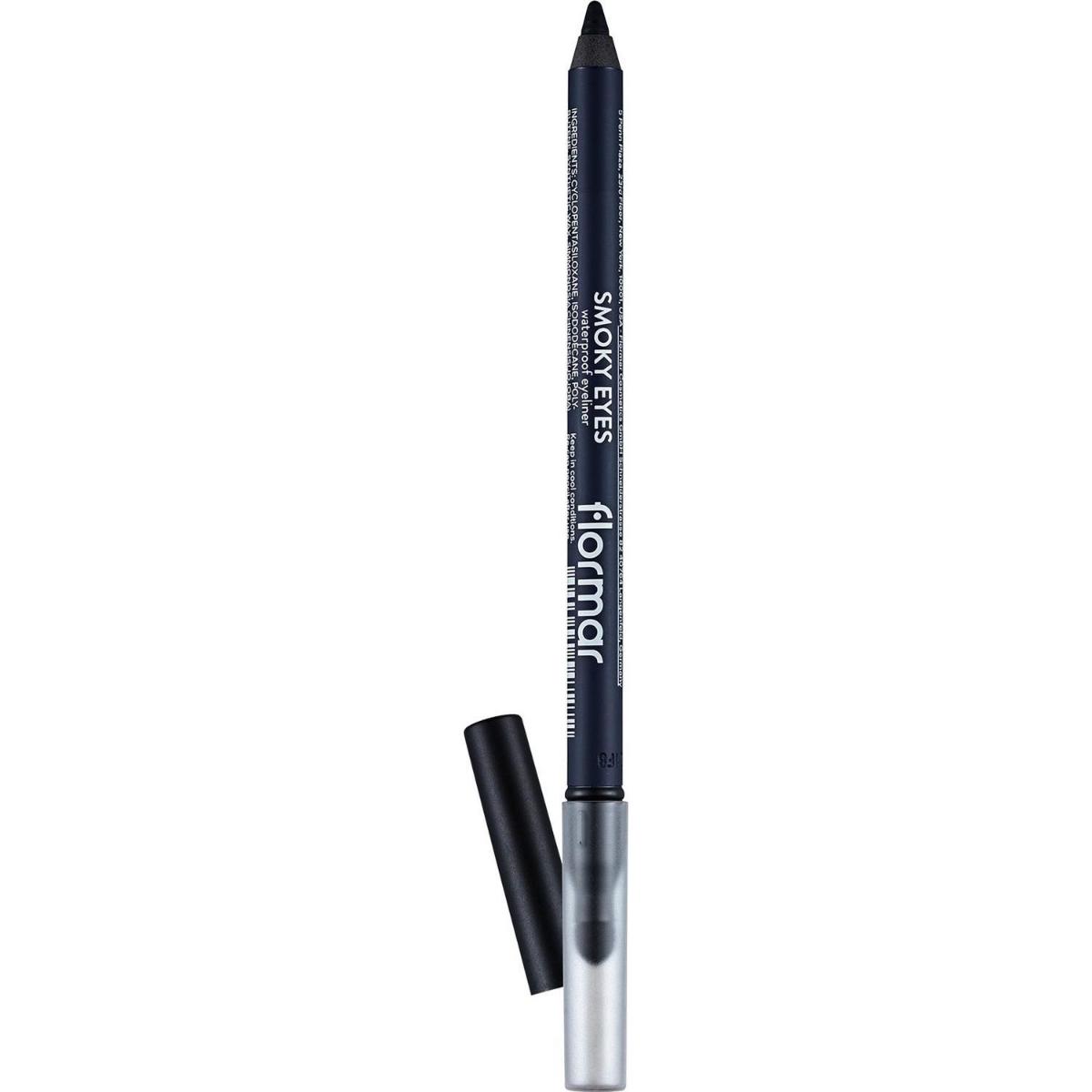 Flormar Smoky Çift Taraflı Suya Dayanıklı Mat 004 Mavi Kalıcı Kalem Eyeliner