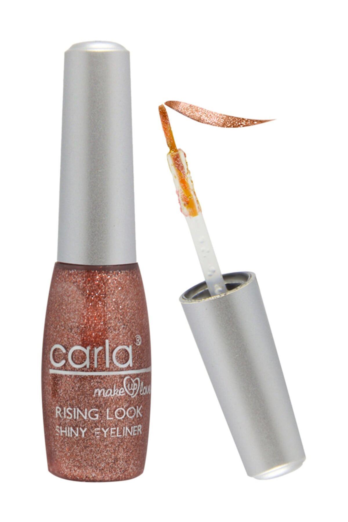 Carla Işıltılı 08 Kahverengi Likit Eyeliner