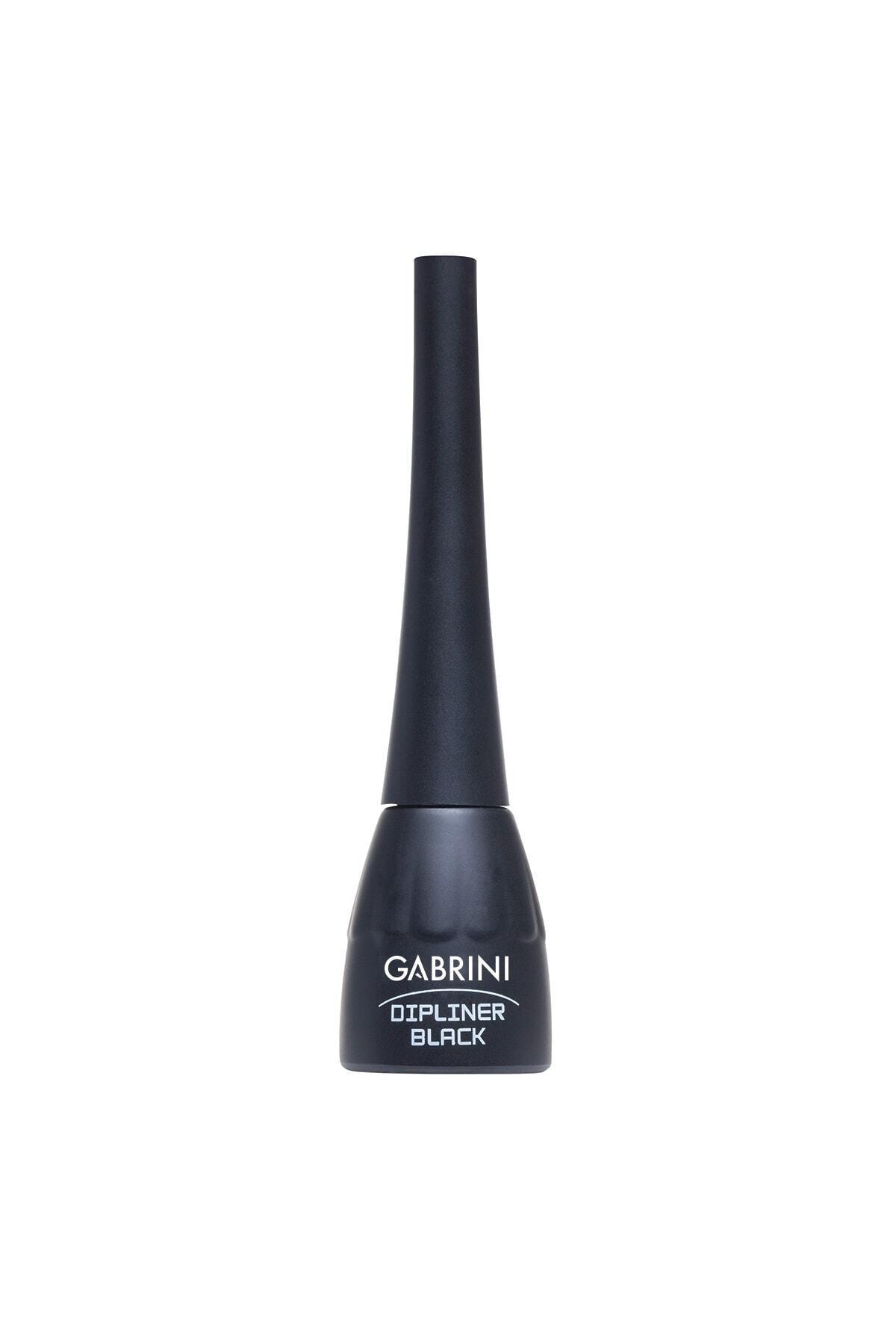 Gabrini Mat Siyah Likit Eyeliner