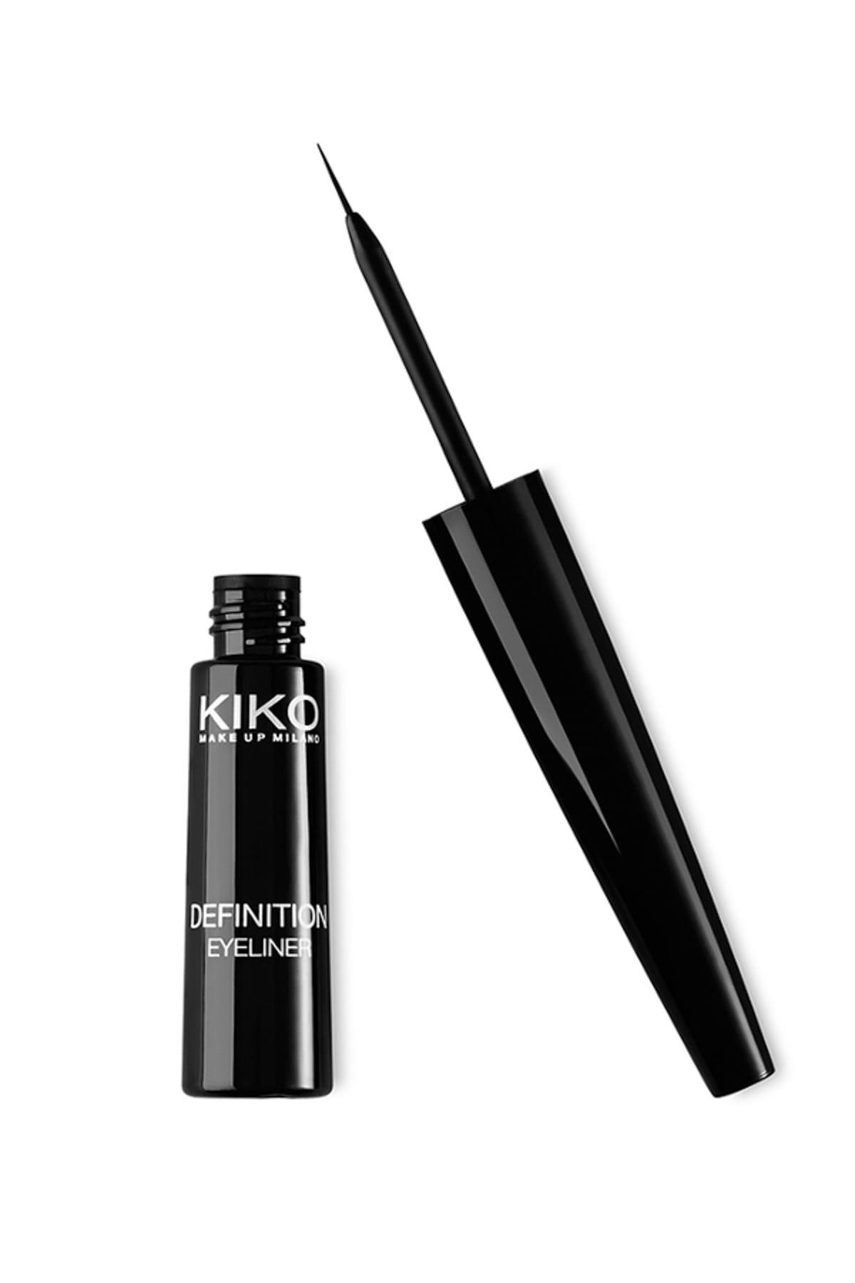 Kiko Mat Siyah Likit Eyeliner