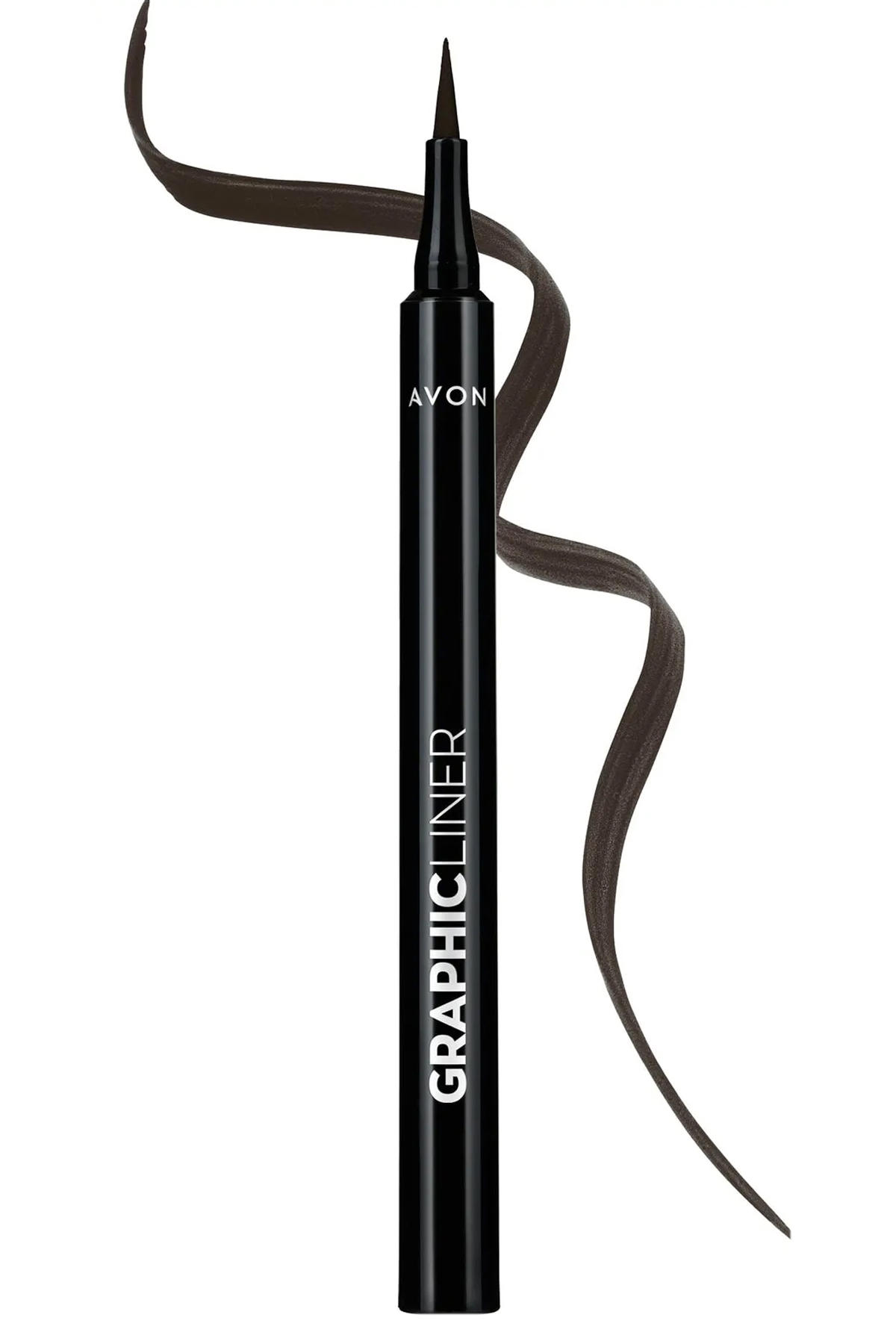 Avon Graphic Liner Mat Kahverengi Likit Eyeliner