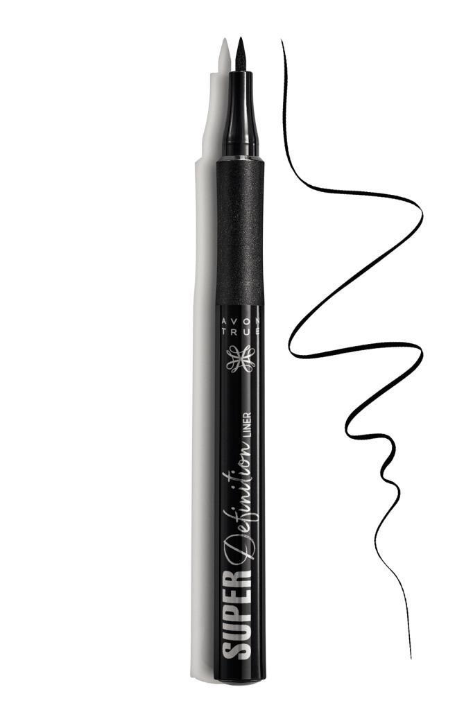 Avon True Super Definition Mat Siyah Kalıcı Likit Eyeliner
