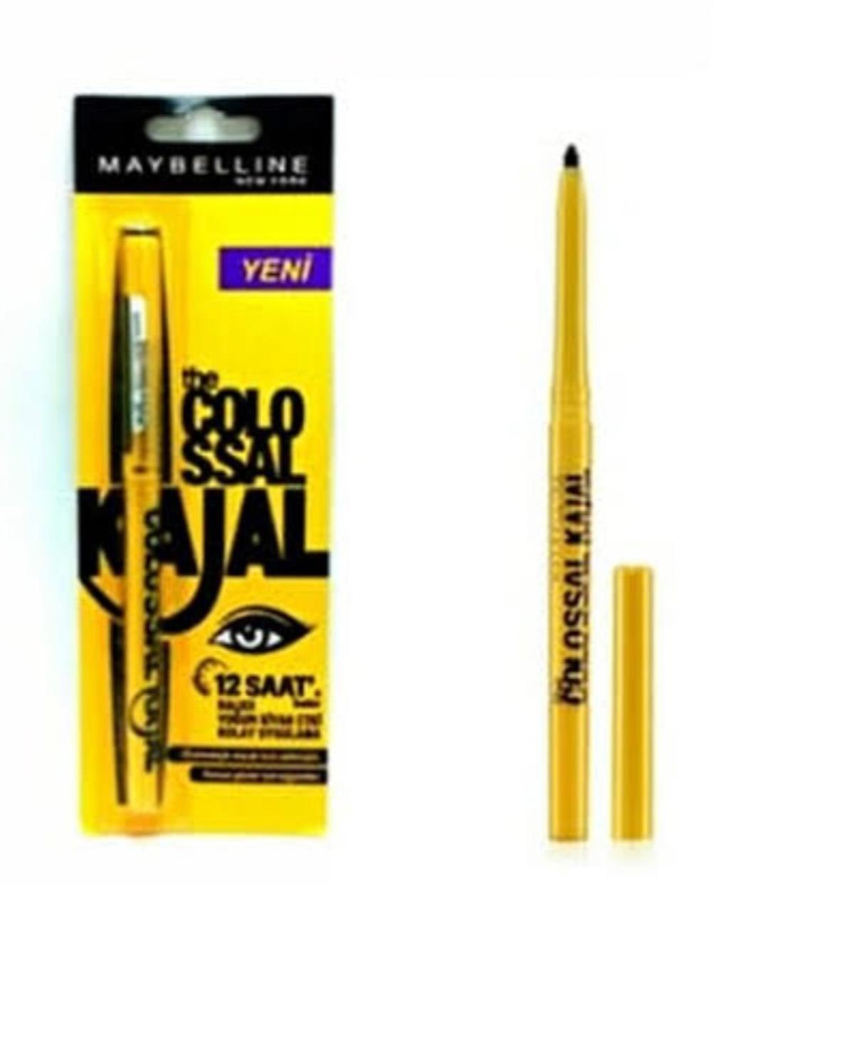Maybelline New York Asansörlü Mat Akmayan Siyah Göz Kalemi