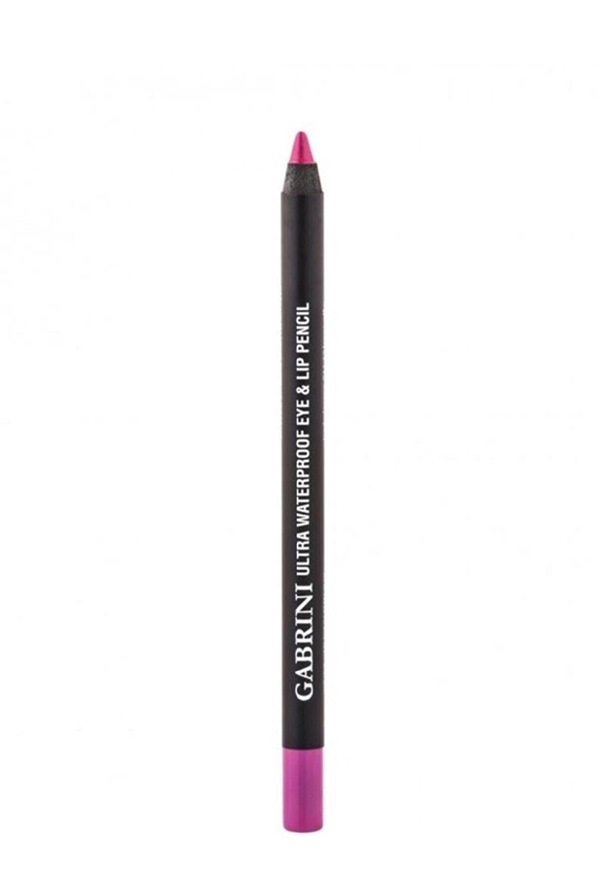 Gabrini No:14 Metalik Akmayan Pembe Göz Kalemi