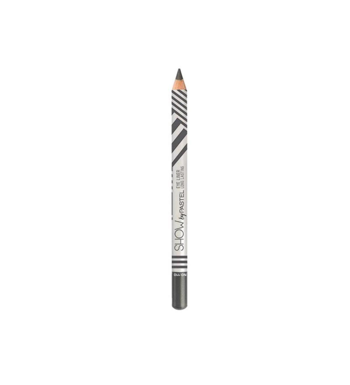Pastel No:110 Asansörsüz Metalik Siyah Göz Kalemi