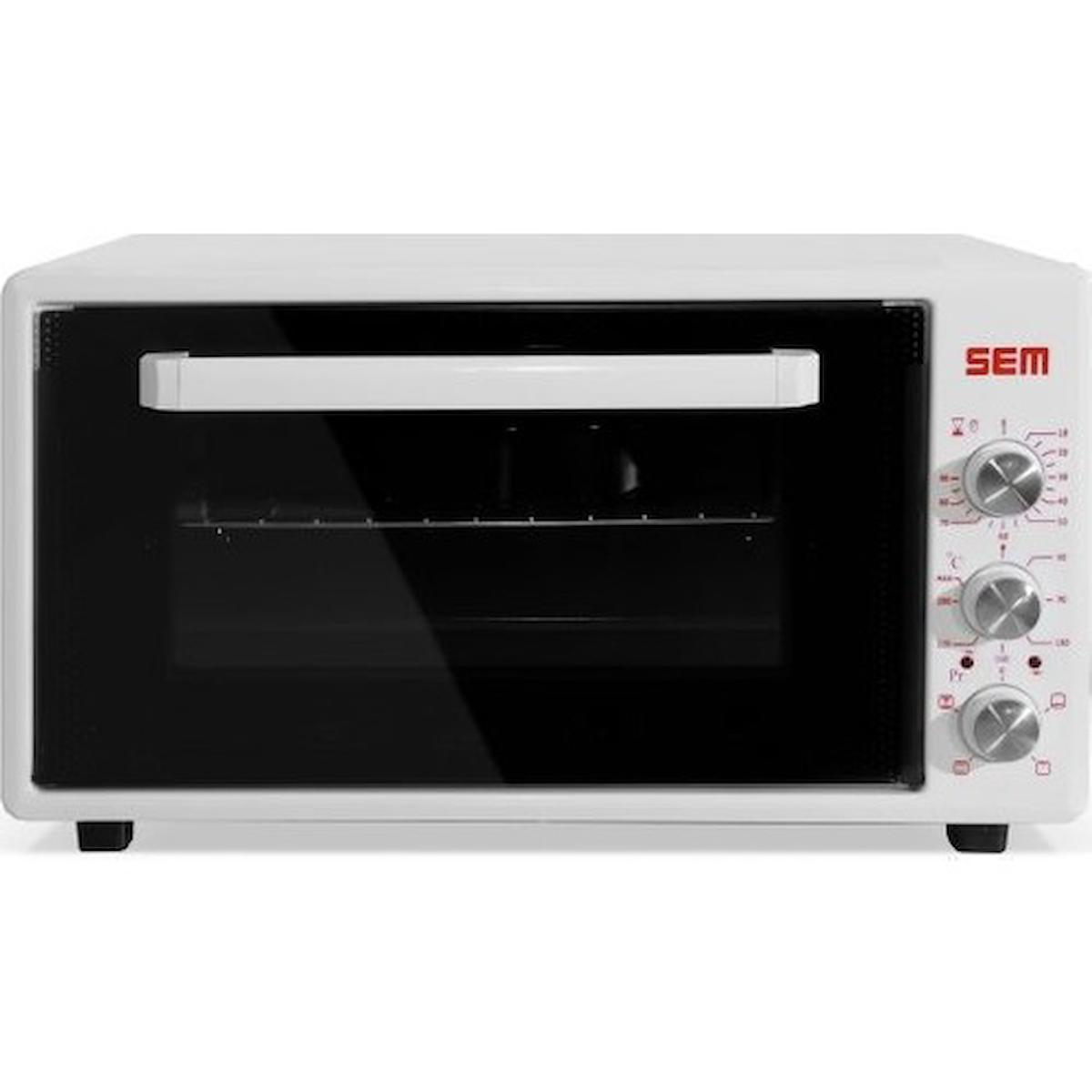 Sem SC 4602 46 lt Elektrikli Fırın Beyaz