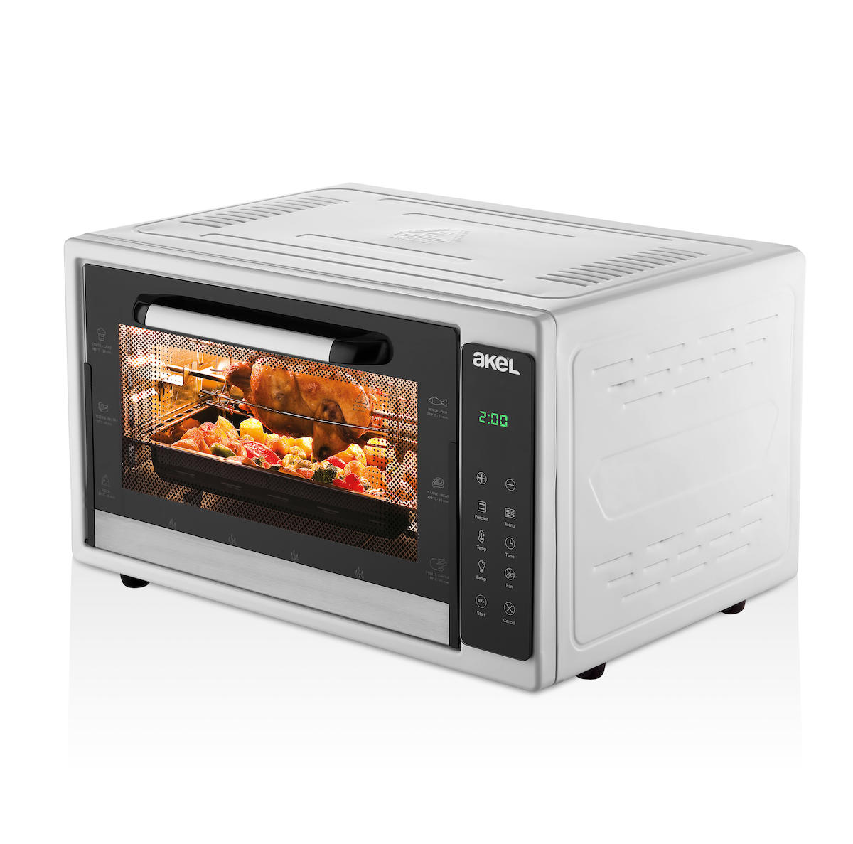 Akel AF551E 38 lt Fırın Gri