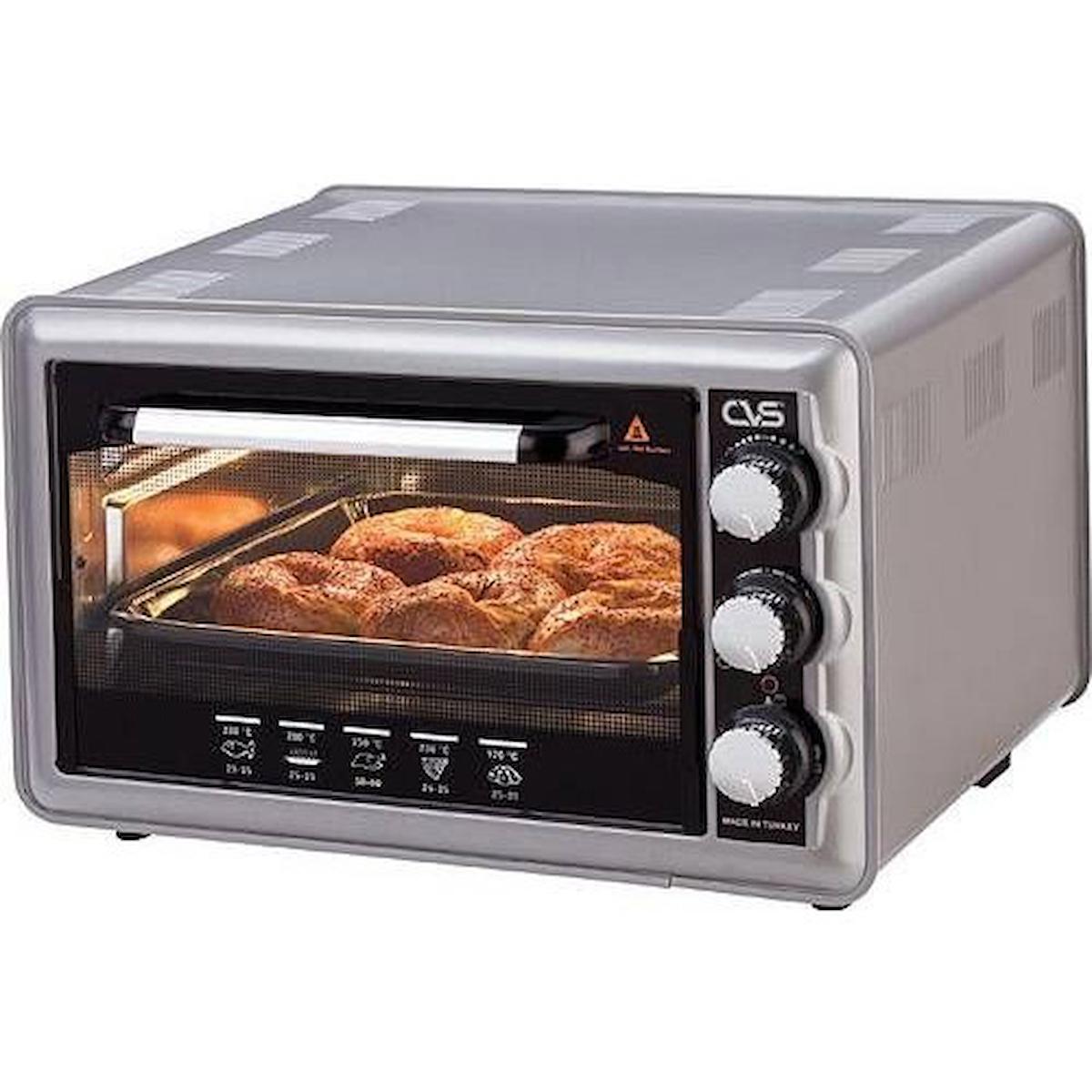 Cvs DN 3906 Gurme 40 lt Fırın Gri