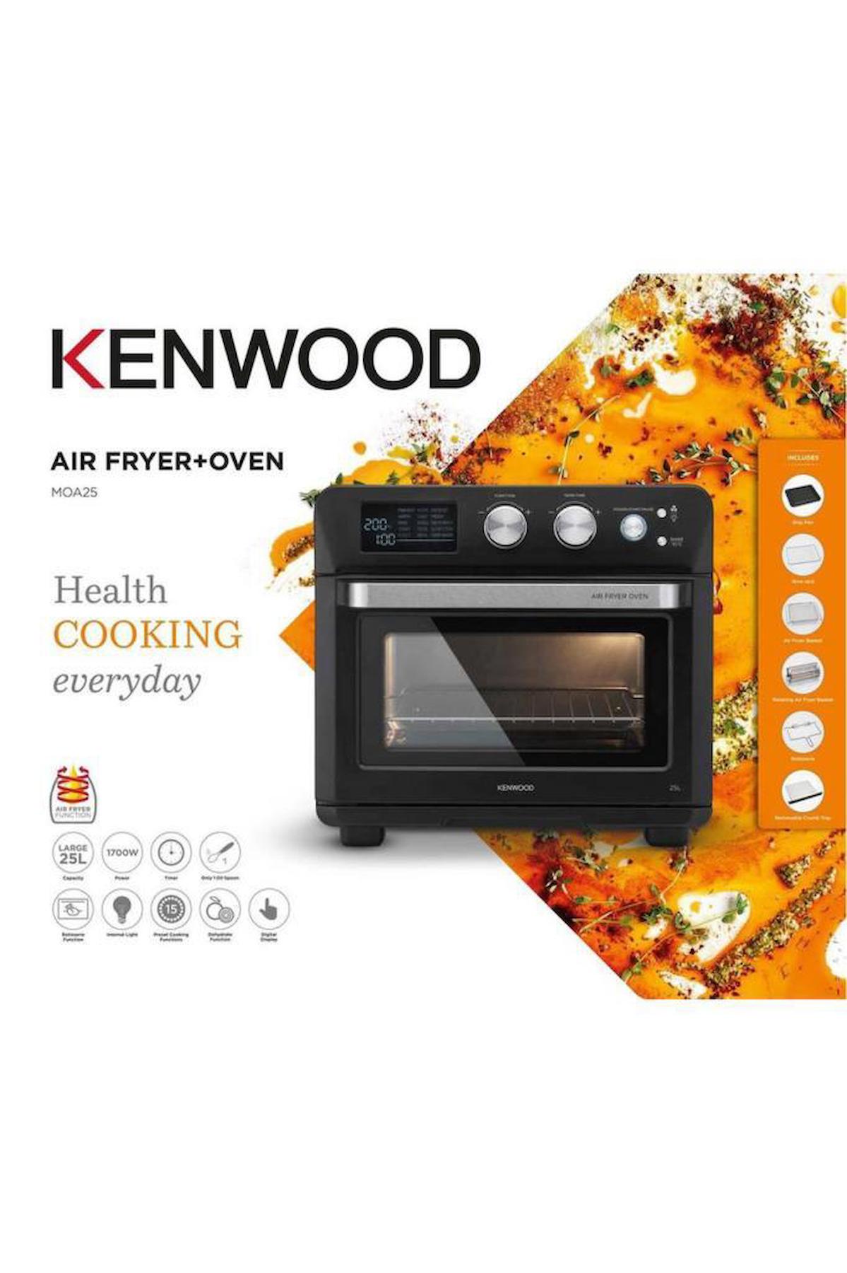 Kenwood MOA25.600BK 25 lt A Enerji Sınıfı Fırın Siyah