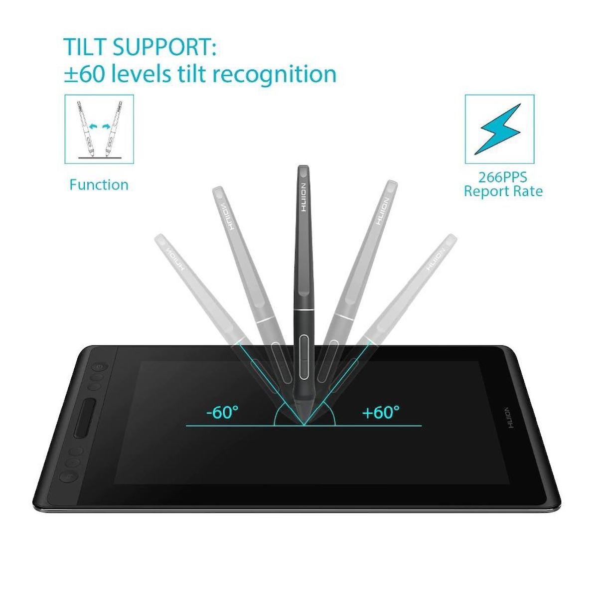 Huion GT-116 Kablosuz Kalemli Bluetooth 11.6 inç Grafik Tablet