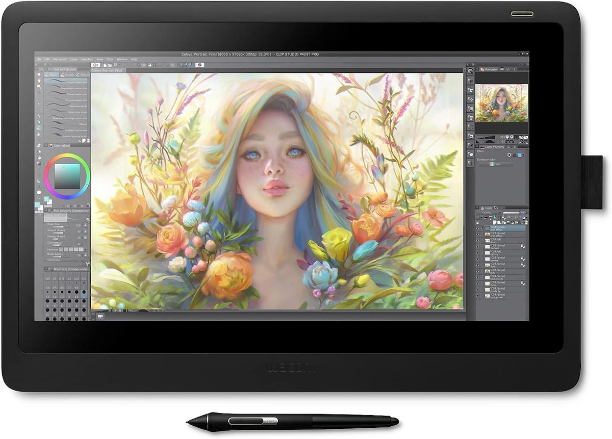 Wacom Kablosuz Kalemli 15.4 inç Grafik Tablet