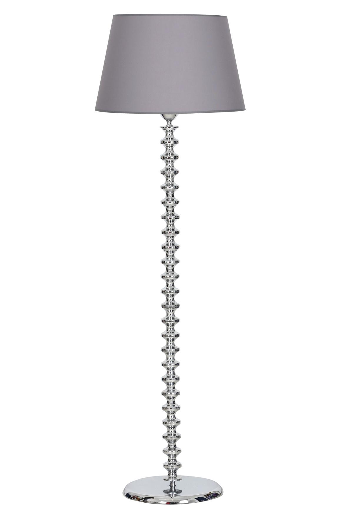 Vinner Jasmine Series LM-5803 Modern Tekli Metal Tek Ayaklı Şapka Lambader Antrasit