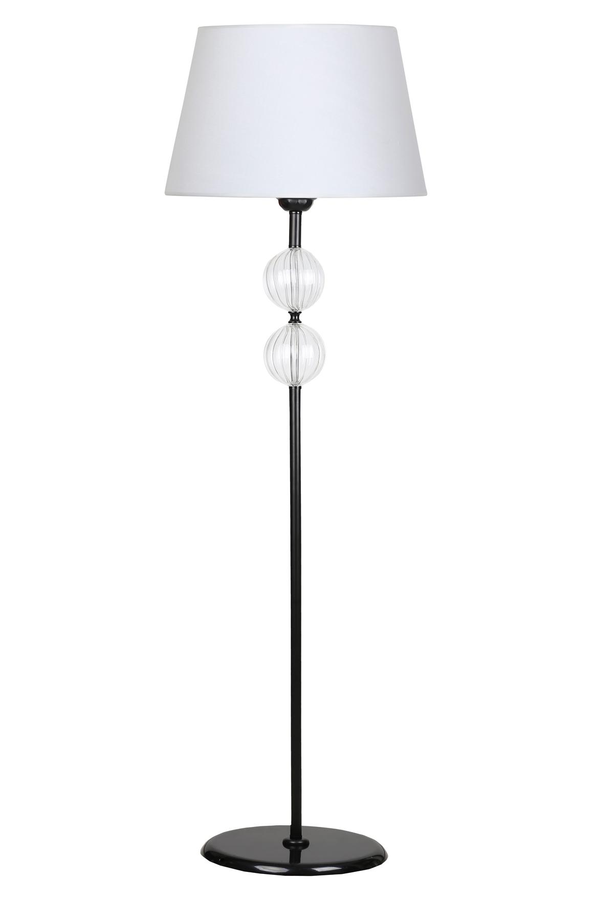 Vinner Nice Modern Tekli Metal Tek Ayaklı Şapka Lambader Beyaz