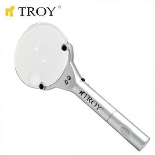Troy Klasik Tekli Metal Ayaksız Yuvarlak Lambader Gümüş