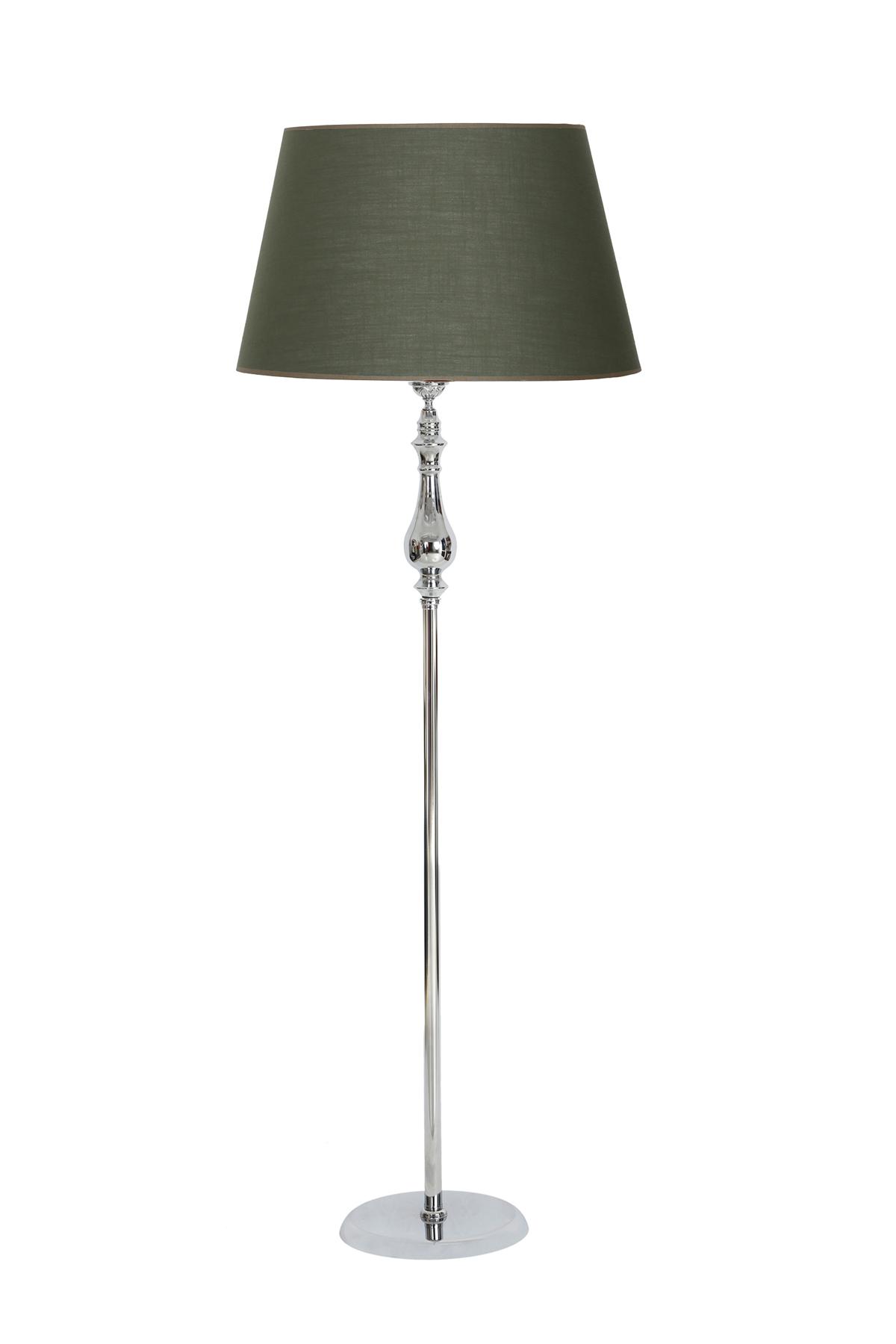 Vinner Solid Modern Tekli Metal Tek Ayaklı Şapka Lambader Yeşil