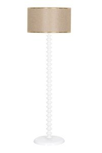 Vinner Jasmine Series LM-5804 Modern Tekli Metal Tek Ayaklı Silindir Lambader Açık Kahverengi