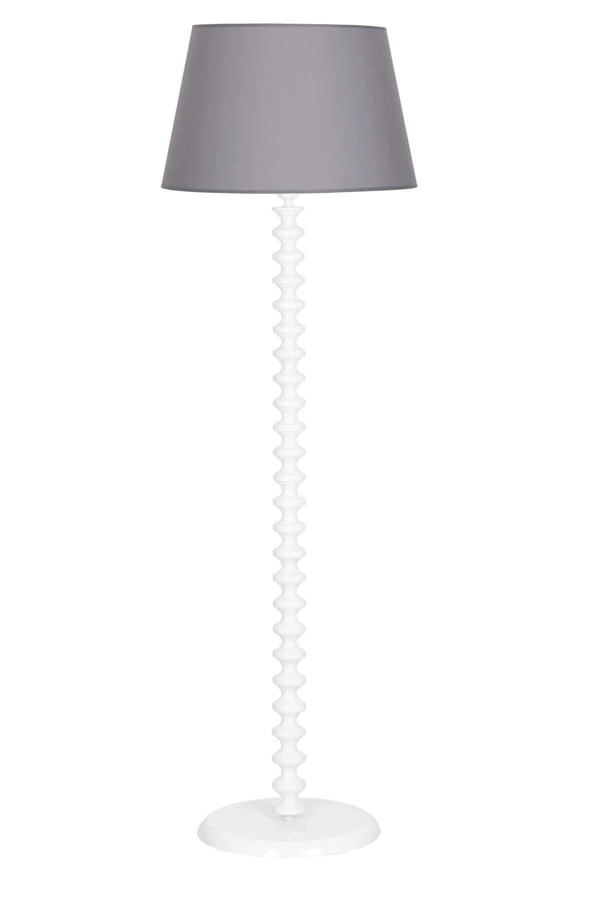 Vinner Jasmine Series LM-5804 Modern Tekli Metal Tek Ayaklı Şapka Lambader Antrasit