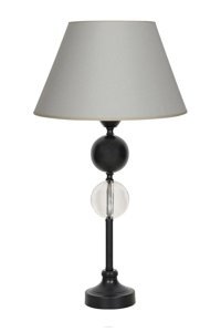 Vinner Bercy Tekli Pvc Tek Ayaklı Abajur Turuncu