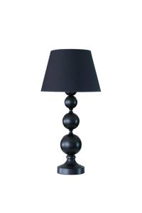 Vinner Eskitme Kaplama Dikey Kristal Tekli Metal Tek Ayaklı Abajur Lacivert