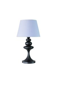 Vinner Balance Tekli Pvc Tek Ayaklı Abajur Beyaz - Kırçıl