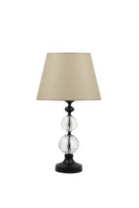 Vinner Krom Kaplama Jasmine Series AB-5807 Tekli Metal Tek Ayaklı Abajur Çok Renkli